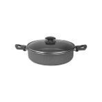 Ipekler Home Mehtap 24CM Granit Pilav Tenceresi - Gri