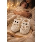 İpeksi Handmade El Örgüsü Bebe Patik