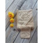 İpeksi Organik Bebek Havlusu 80x80 cm Kese Hediyeli