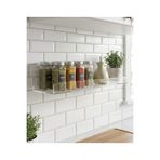 ipeksi pleksi 50x10 Cm Mutfak Banyo Dekoratif Raf
