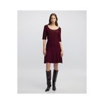 İpekyol A Kesim Triko Bordo Kadın Elbise Iw6250002093