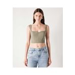 İpekyol Askılı crop bluz