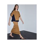 İpekyol Denim mix colorblock etek