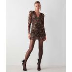 İpekyol IW6220002232074 Leopar Desen Kadın Elbise