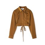İpekyol IW6230006100 Tütün Bağlamalı Kadın Crop Bluz