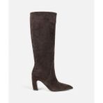 İpekyol Süet Deri Kadın Topuklu Çizme Kahverengi 39 Numaralı Şık Tasarım ve Konfor IW6250035005006