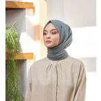 İpekyolu Eşarp Loryan Scarf Viva Crush Pamuklu Şal ANTRASİT