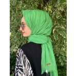 İpekyolu Eşarp Loryan Scarf Viva Crush Pamuklu Şal NEON