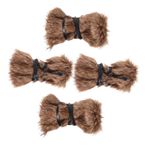 Ipetboom 2 Çift Kürk Bacak ısıtıcıları Kızlar Için Bacak ısıtıcıları Viking Aksesuarları Viking Bacak ısıtıcıları Bacak Ve Kol ısıtıcıları Bulanık Bacak ısıtıcıları Bacak Kol Polyester