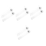 Ipetboom 4set Otomatik Sigara Otomatik Sigara Rafı Sigara Teşhir Standı Net Sigara Raf Otomatik Itmeli Şeffaf Sigara Vitrini Dükkan Için Sigara Vitrini Kağıt 2pcs*4