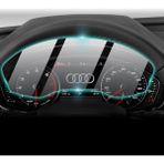 IPG Audi 2023-2024 Q5 (Standart) 12.3" Gösterge Paneli 9h Nano Ipg Proactive Ekran Koruyucu - Renk - Şeffaf