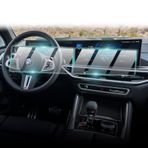 IPG BMW 2024 X5 - X6 - XM / 2023-2024 X7 14.9 Inch Navigasyon 12.3 Inch Gösterge Paneli (2 Parça) 9H Nano ProActive Ekran Koruyucu, Pürüzsüz Cam Bitiş, Duyarlı Dokunmatik Hassasiyet, Darbeye Dayanıklı