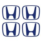 Ipg Honda Civic Accord Crv Vtec Si Için Jant Logosu Iç ve Dış Sticker Set (Jant Kapak Çapı: 2.25 Inch) (Açıklamayı Okuyunuz) - Lacivert - Set -1 ( Logo: 1.87 Inches / 4.75 cm)