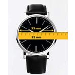 IPG Tüm Yuvarlak Camlı Saatler için Ekran Koruyucu Koruyucu (2 adet) (32 MM)