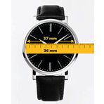 IPG Tüm Yuvarlak Camlı Saatler için Ekran Koruyucu Koruyucu (2 adet) (36 MM)