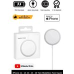 iPhone 11 12 13 14 15 16 Uyumlu Magsafe Kablosuz Hızlı Şarj Aleti Tam Uyumlu Wireless Charger Adaptö
