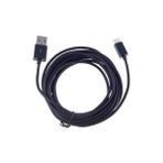 Iphone 11-12-13-14 USB Data Şarj Kablosu 3METRE-(5775) Nemere - Siyah