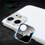 İphone 11 6.1 İnch 3D Metal Kamera Koruyucu Metal Lens-(5775)
