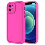 iPhone 11 İle Uyumlu Kılıf Kamera Korumalı Ananas Kapak 31842 Pembe Koyu