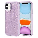 iPhone 11 İle Uyumlu Kılıf Taşlı Tasarımlı Kapi Kapak 36870 Lila
