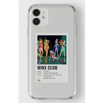 Iphone 11 ile Uyumlu Winx Club Minimalist Poster Tasarım Baskılı Şeffaf Kılıf