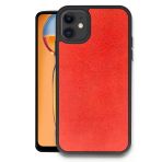 İphone 11 Kılıf Aras Deri Kapak - Kırmızı