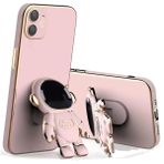 İphone 11 Kılıf Astronot Seri Stant Silikon Kapak