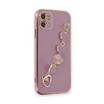 İphone 11 Kılıf Esila Silikon - Mor
