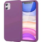 İphone 11 Kılıf First Silikon - Mürdüm