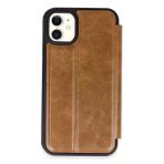 İphone 11 Kılıf Flip Cover - Taba
