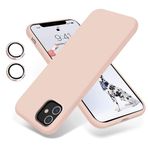 iPhone 11 Kılıf Kamera Lensli Lansman Silikon Kapak Pembe