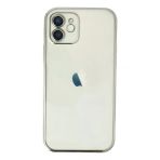 İphone 11 Kılıf Lensli Silikon - Gümüş