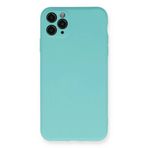 iPhone 11 Kılıf Nano içi Kadife Silikon - Turkuaz