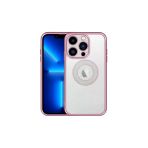 Iphone 11 Kılıf Parlak Lazer Işlemeli Taşlı Logo Gösteren Kamera Korumalı Kapak (Esta)
