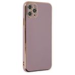 İphone 11 Pro Max Kılıf Luxury Seri Kamera Korumalı Silikon Kapak