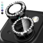 İphone 11 Taşlı Metal Kamera Lens Koruyucu Set