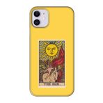 iPhone 11 The Sun Tarot Sarı Telefon Kılıfı