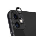 İphone 11 Uyumlu Safir Kamera Lens Koruyucu (Kolay Takma Aparatlı) Cl-12 Siyah