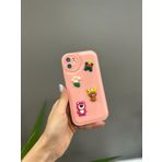Iphone 11 Uyumlu Sevimli Ayıcıklı Puf Kılıf Pembe