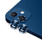 iPhone 11/12 / 12 Mini Raze Metal Kamera Lens Koruyucu Mavi