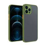 Iphone 12 6.1Inç Kamera Korumalı Silikon Kılıf-(5775)