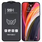 Iphone 12 6.7 3D Full High Aluminum Tempered Cam Ekran Koruyucu-(5775)
