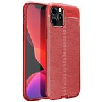 İphone 12 Kılıf Auto Focus Kapak - Kırmızı
