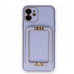 iPhone 12 Kılıf Coco Elit Kapak - Lila