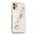 İphone 12 Kılıf Esila Silikon - Beyaz