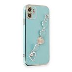iPhone 12 Kılıf Esila Silikon - Su Yeşili