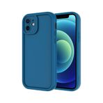 İphone 12 Kılıf Esnek Ve Yumuşak Dokulu Telefonu Çizmeyen Soft Silikon Kapak Royal Case/ananas Koyu Yeşil