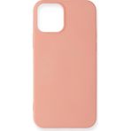 İphone 12 Kılıf First Silikon - Pudra