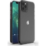 İphone 12 Kılıf İnce Ve Esnek Şeffaf Süper Silikon