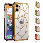 iPhone 12 Kılıf Lazer Prizma Kamera Korumalı Kapak